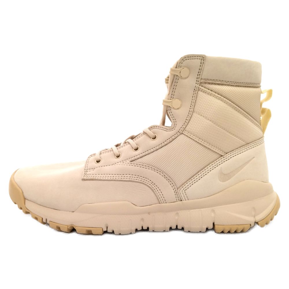 NIKE (ナイキ) SFB 6 NSW Leather レザー トレッキングブーツ ベージュ