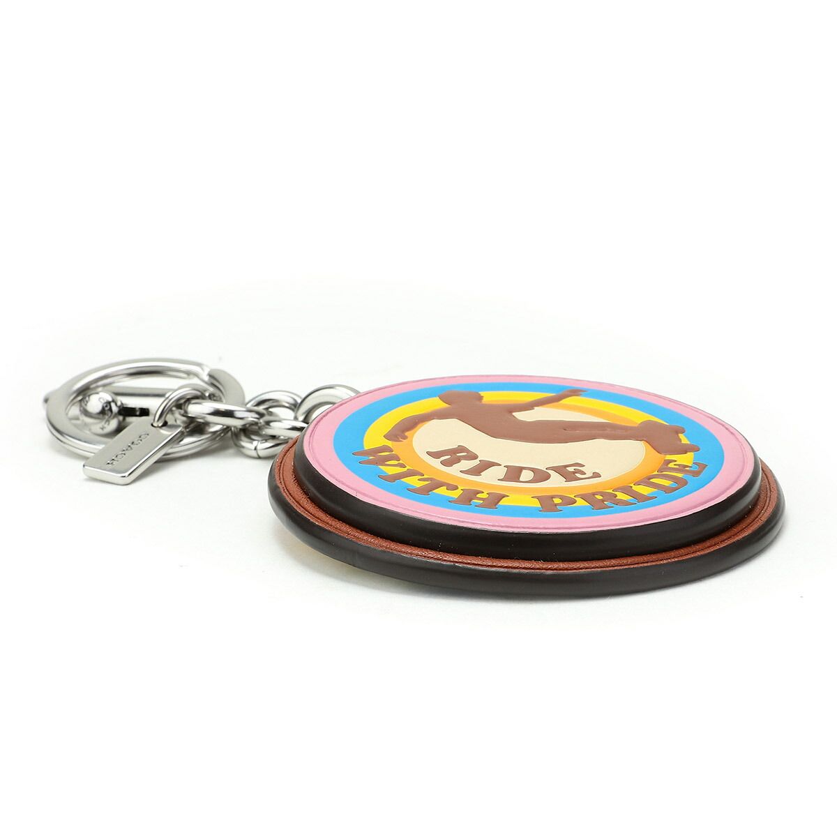 新品 コーチ COACH キーホルダー ライド ウィズ プライド バッグ  