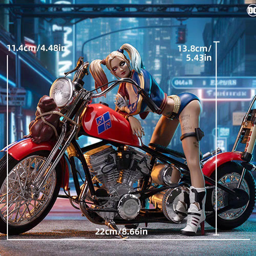 ハーレイ・クイン バイク 1/10スケール DCコミック 日本未発売　海外限定 ハーレイ・クイン バイク 1/10スケール DCコミック 日本未発売