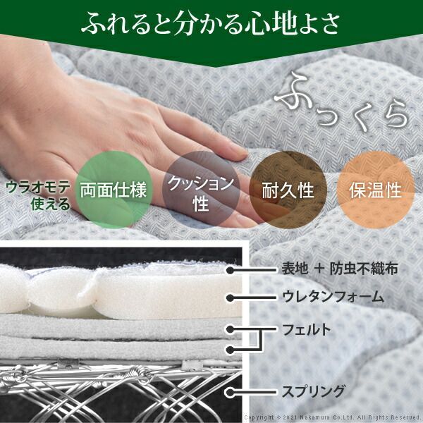 フラットヘッドボードベッド 〔グリフィン〕