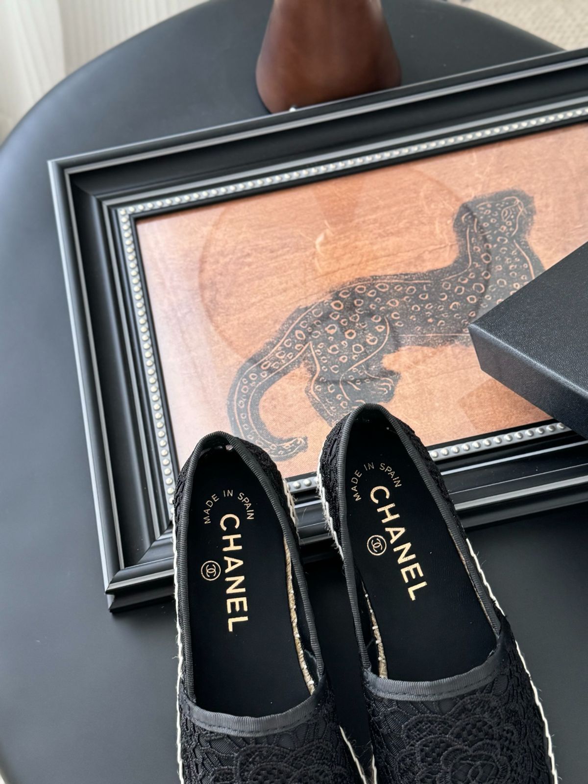 【希少なデザイン☆入手困難】 CHANEL エスパドリーユ CHANEL / シャネル | ココマーク メッシュ エスパドリーユ