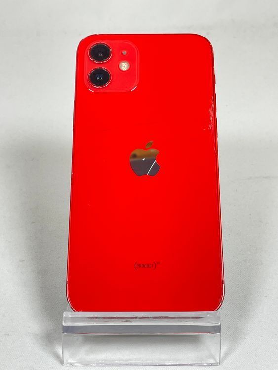 SIMフリー iPhone12 128GB レッド バッテリー85% 送料無料
