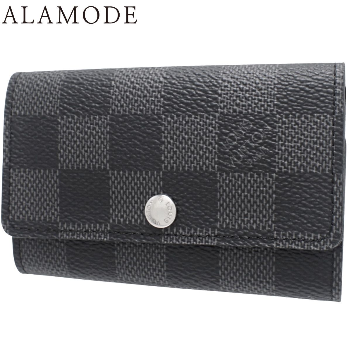 LOUIS VUITTON ルイ ヴィトン ダミエ グラフィット ミュルティクレ6 キーケース|キーリング 6連 六連 小物 ダミエグラフィットキャンバス ブラック黒 グレー シルバー金具 N62662 メンズ 40802136013 アラモード