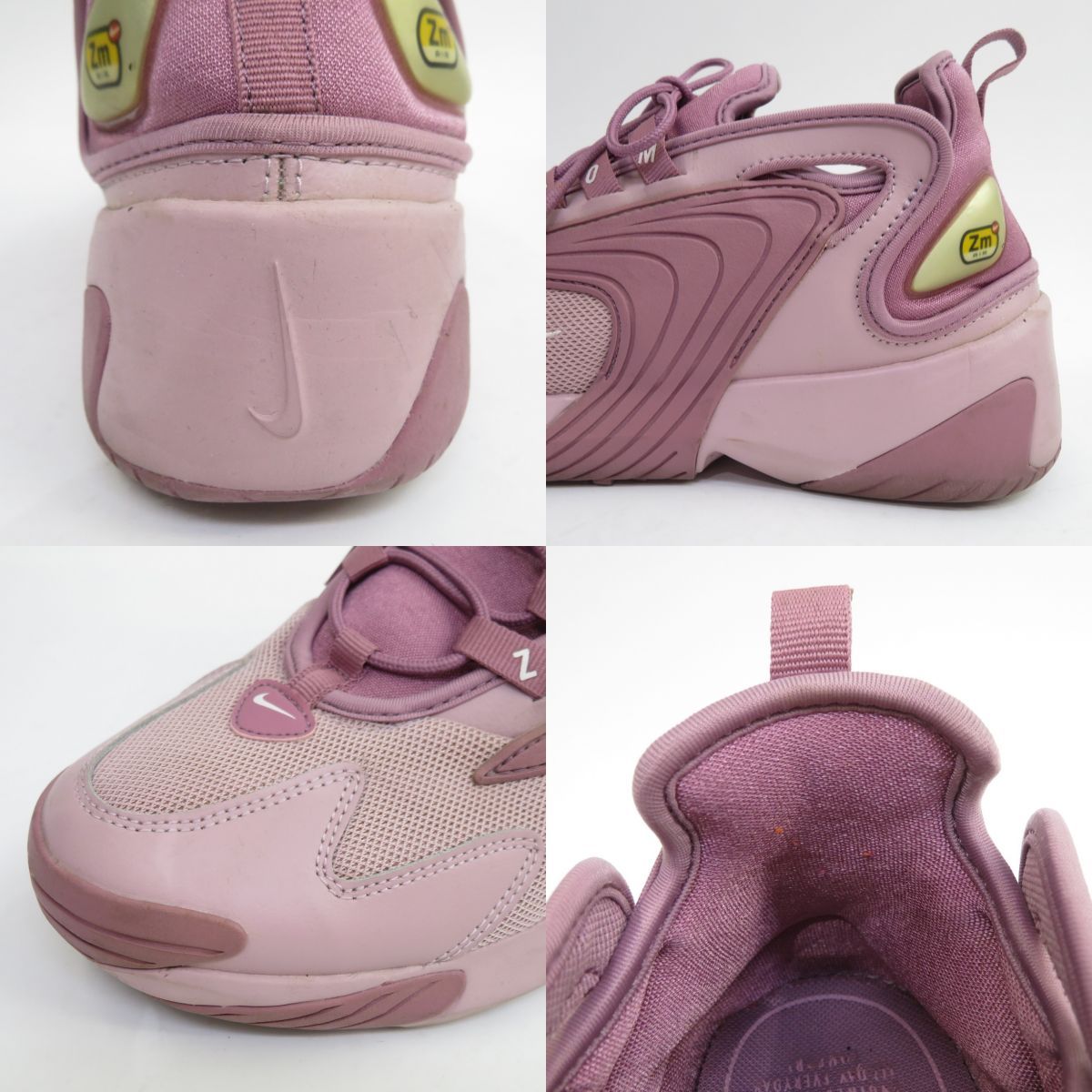 NIKE ナイキ WMNS ZOOM 2K ウィメンズ ズーム AO0354-500 US10 27cm 箱無し ※中古