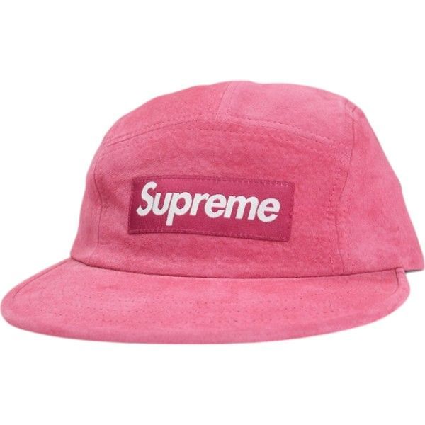 Size フリー SUPREME シュプリーム 17SS Suede Camp Cap Magenta キャンプキャップ ピンク -非常に良い 20820137