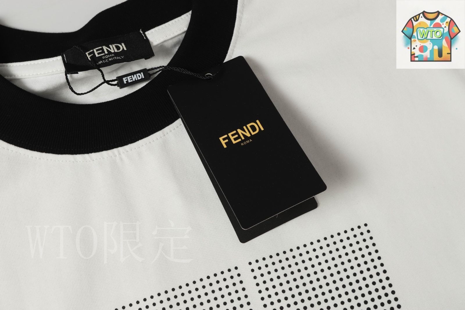 FENDI 25SS＊FFメタルロゴ Tシャツ 半袖 オーバーサイズ FENDI】25SS＊FFメタルロゴ Tシャツ 半袖 オーバーサイズ (FENDI