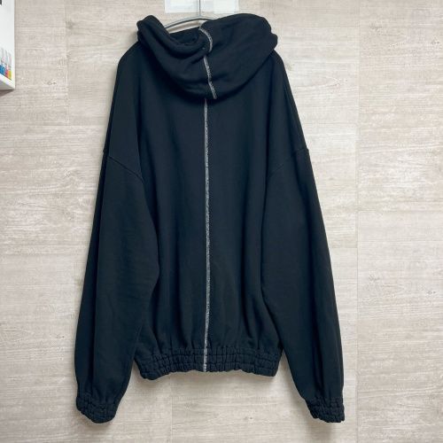 SHINYA KOZUKA シンヤコヅカ 23SS Ordinary ZIP Hoodie Black パーカー 