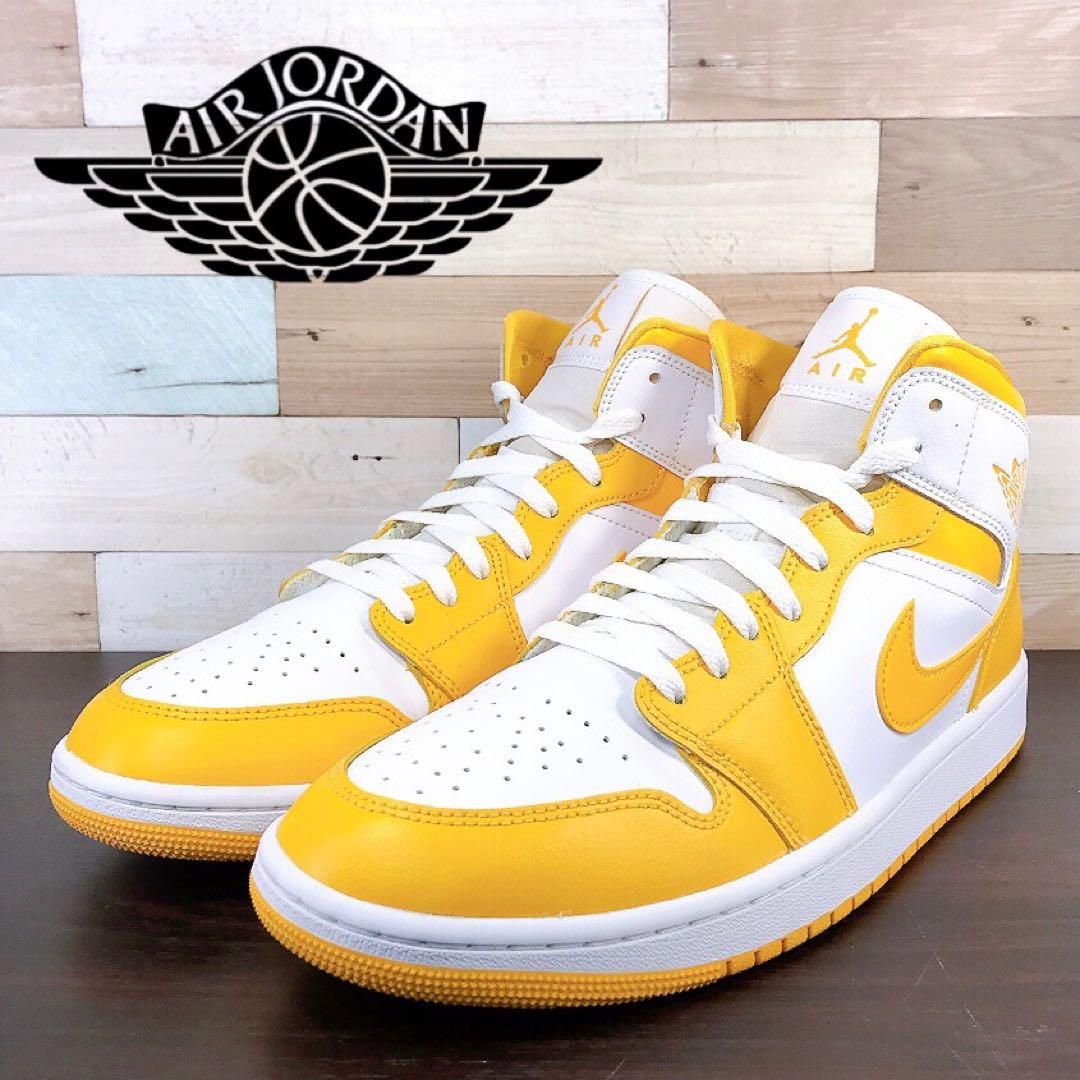 NIKE AIR JORDAN 1 MID Lemon エア ジョーダン 1 ミッド レモン