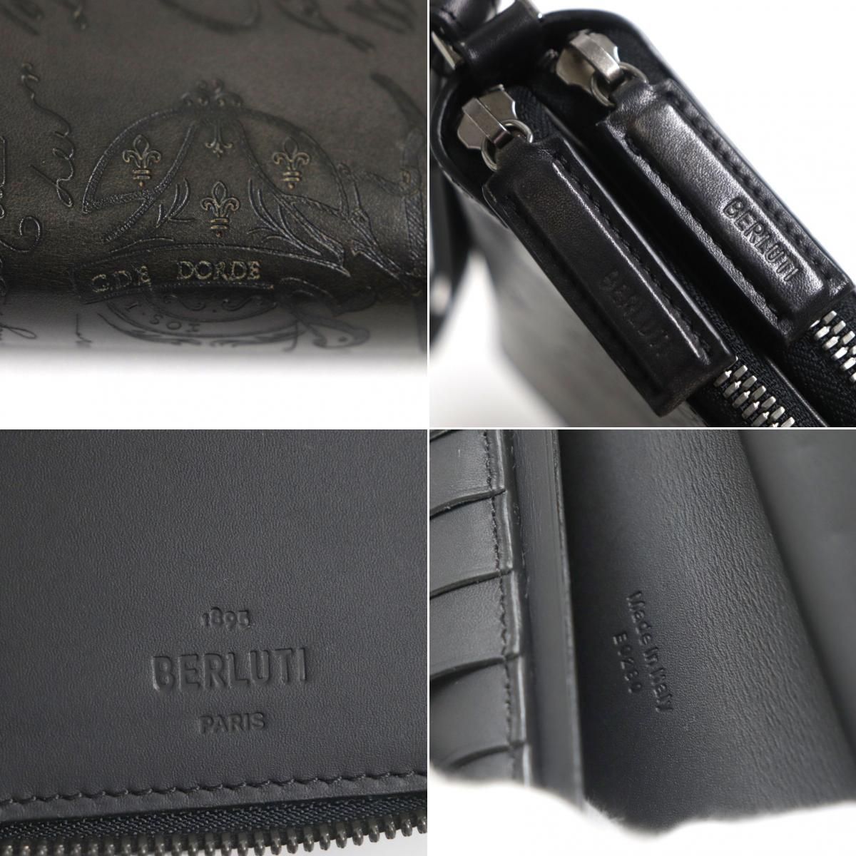 極美品▽定価311300円 BERLUTI ベルルッティ TALI タリ カリグラフィ