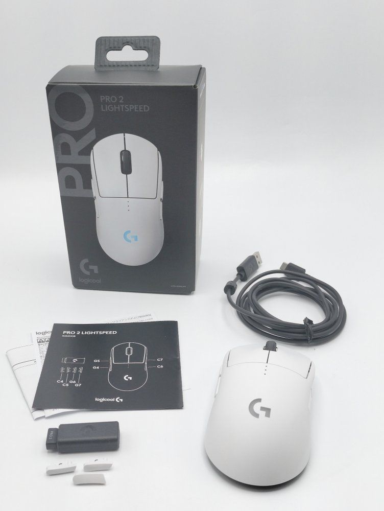 中古 Logicool G PRO 2 LIGHTSPEED 44K DPI ワイヤレス