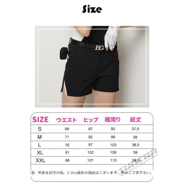 新作！PXG ゴルフ ウェア レディース ポロシャツ ショートパンツ 2点セット ゴルフウェア レディース ショートパンツ 収納ポーチ付き ゴルフ