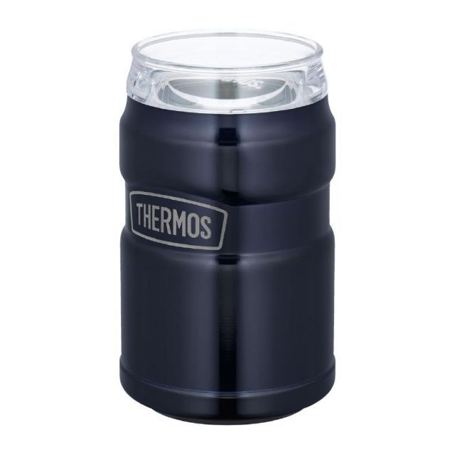 THERMOS サーモス ROD-0021 2way 保冷缶ホルダー 350ml缶用 ミッドナイトブルー WBT07601