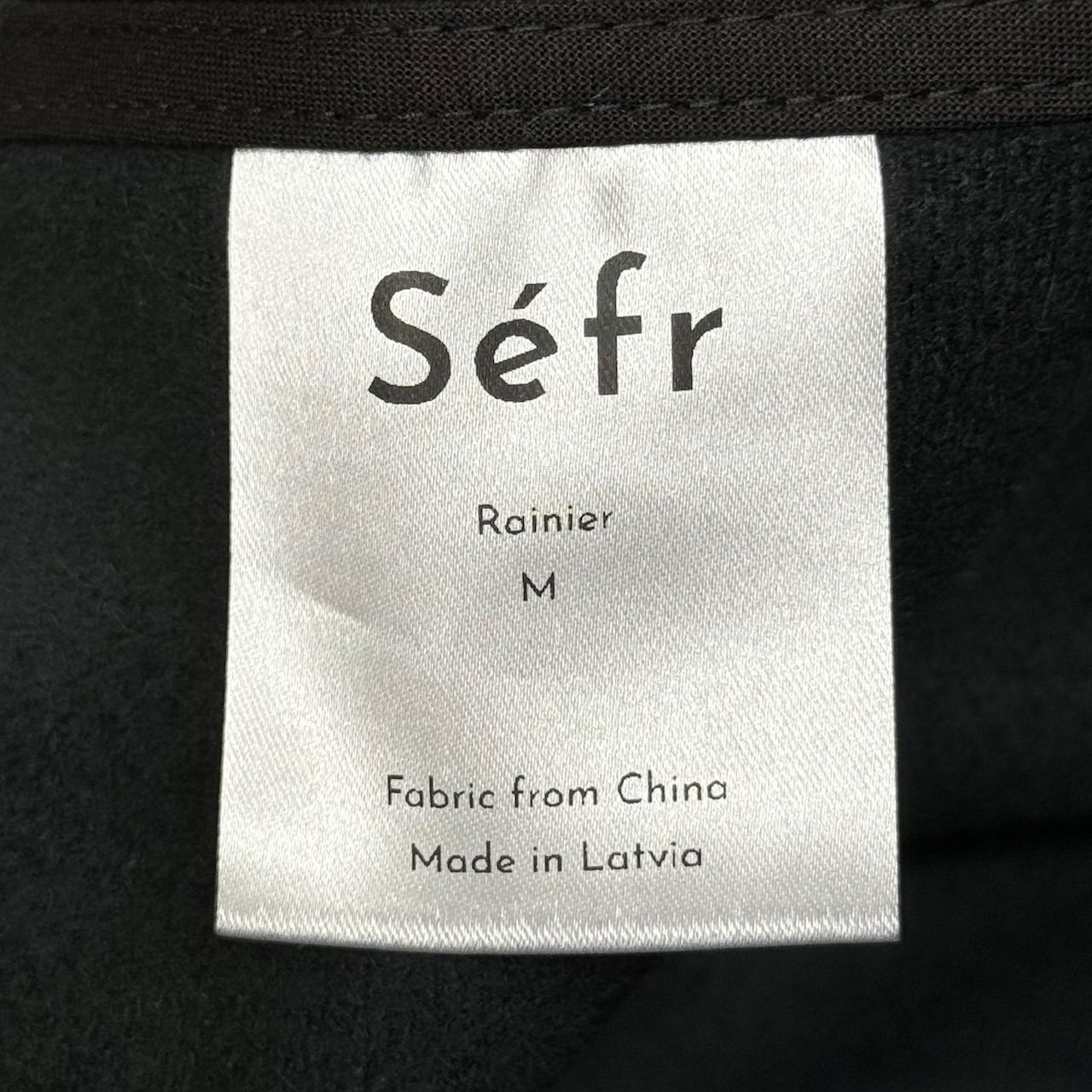 新品 Séfr RAINIER OVERSHIRT レーニアオーバーシャツ ヴィーガン