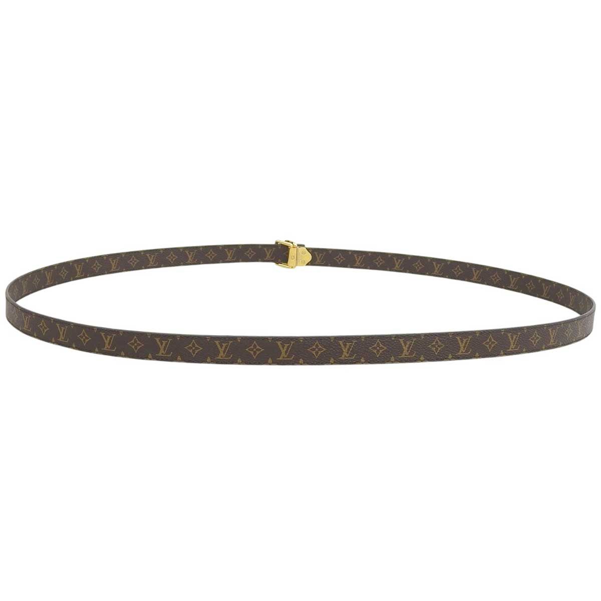 ルイヴィトン LV トリビュート ベルト 20MM モノグラム メタル