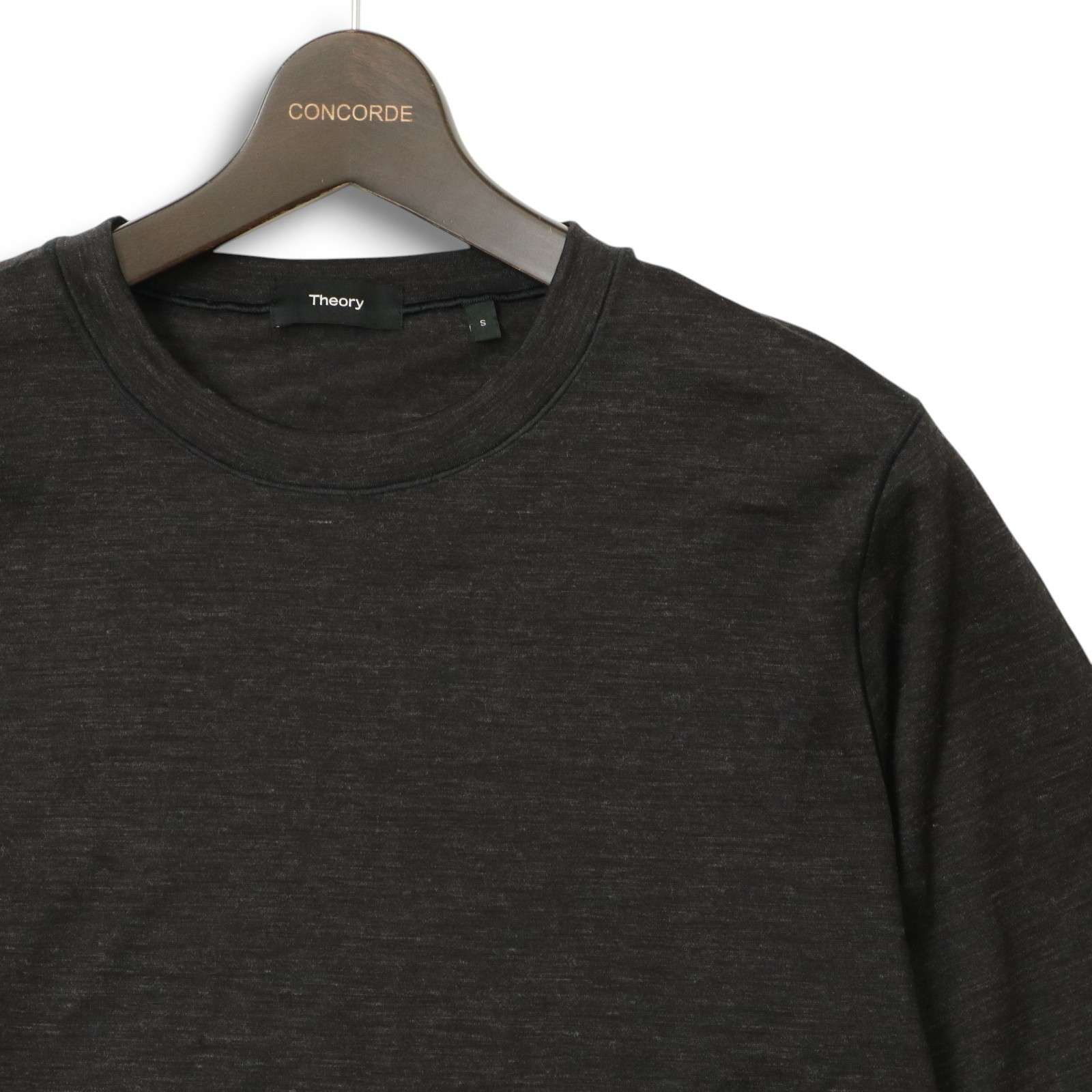 Theory セオリー 【HARMAN LS D_NEO WOOL JSY】 ウール100％ 長袖 