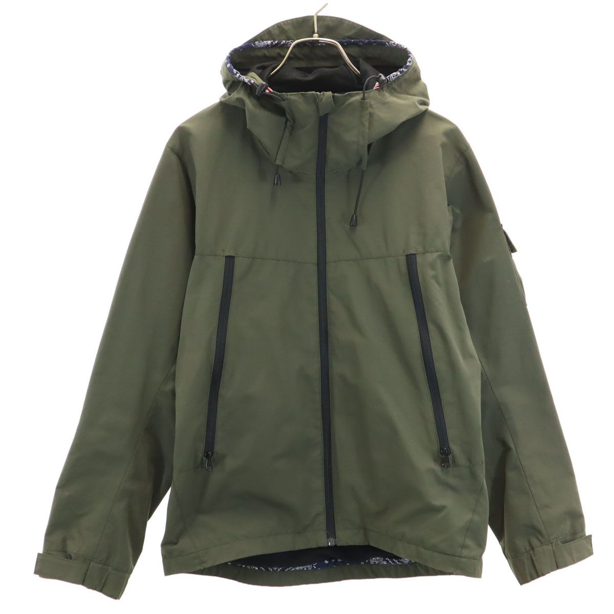 BEAMS HEART ビームスハート マウンテンパーカー M カーキ 裏メッシュ 