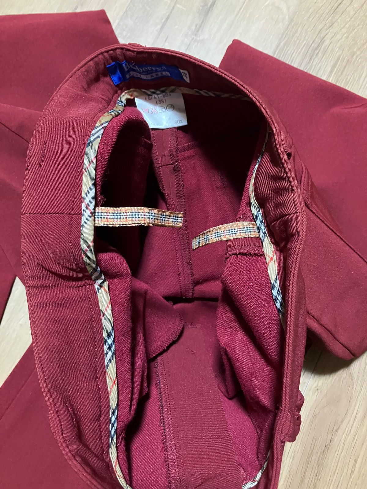 Burberrys BLUE LABEL バーバリー ブルーレーベル パンツ 38