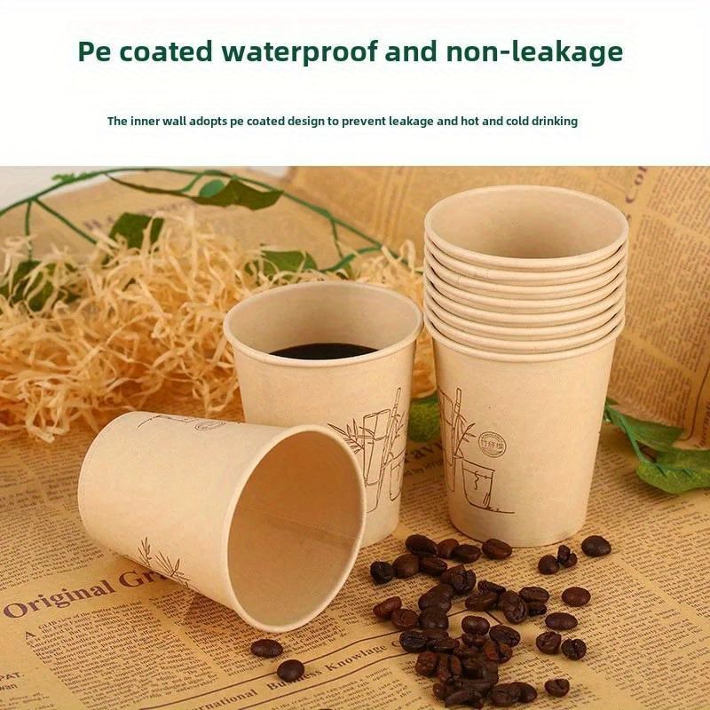 オフィス用カスタマイズ食品グレード水カップ 厚手紙ファイバーカップ