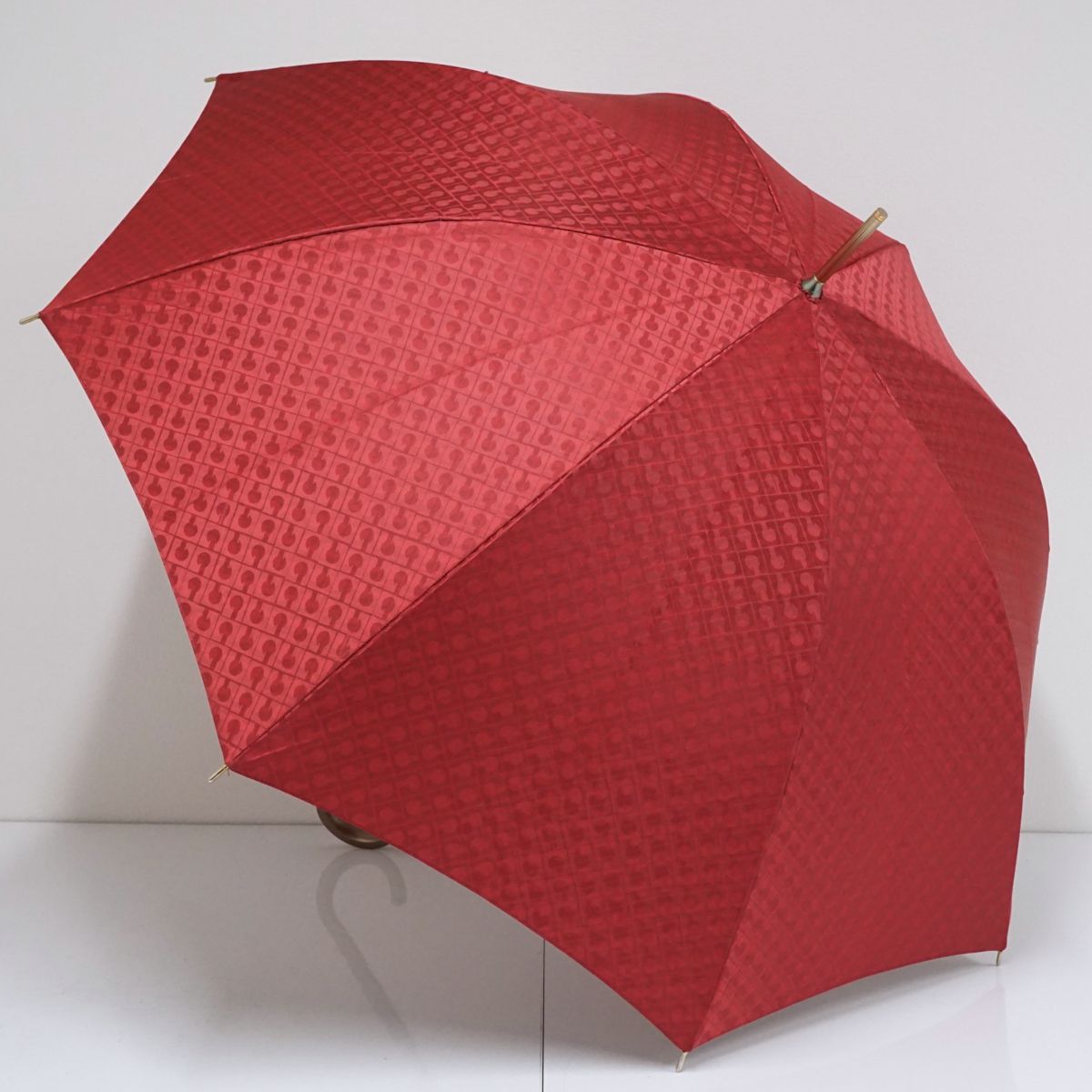 GHERARDINI 折りたたみ傘 モノグラムデザイン GHERARDINI（ゲラルディーニ）】 モノグラムジャカード雨傘