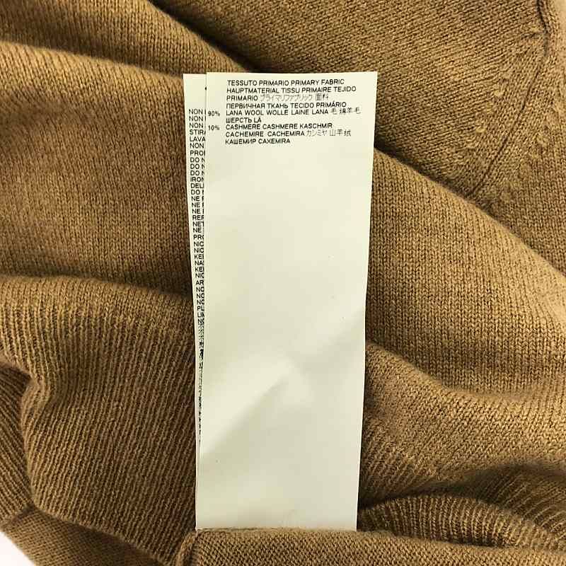 Maison Margiela / メゾンマルジェラ | 2020AW | カシミヤ混 クルーネックニット | XS | ベージュ | レディース Maison Margiela（メゾンマルジェラ） クルーネックニット ベージュ