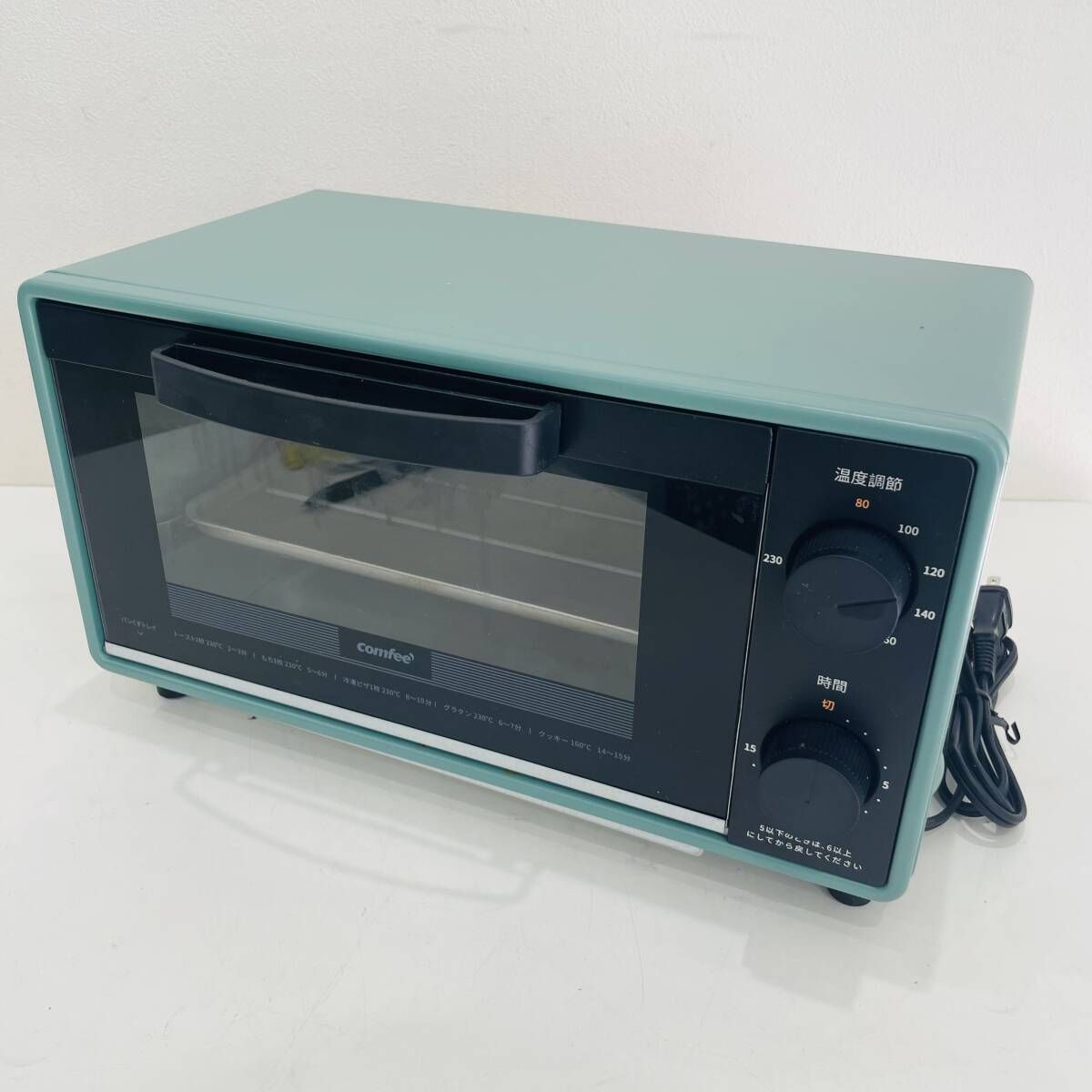 NC1189 動作品 COMFEE' オーブントースター CF-CD083 2025年製