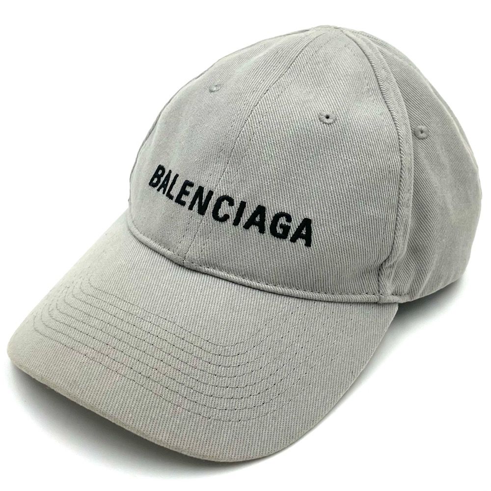 バレンシアガ キャップ メンズ ベースボールキャップ ロゴ刺繍 帽子