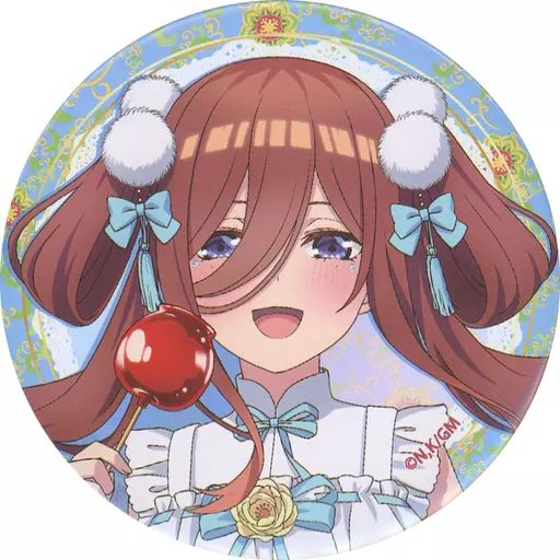 中野三玖痛バ　缶バッチ　中華ロリィタ 中古】バッジ・ピンズ 中野三玖/肩上 缶バッジ 「映画 五等分の花嫁