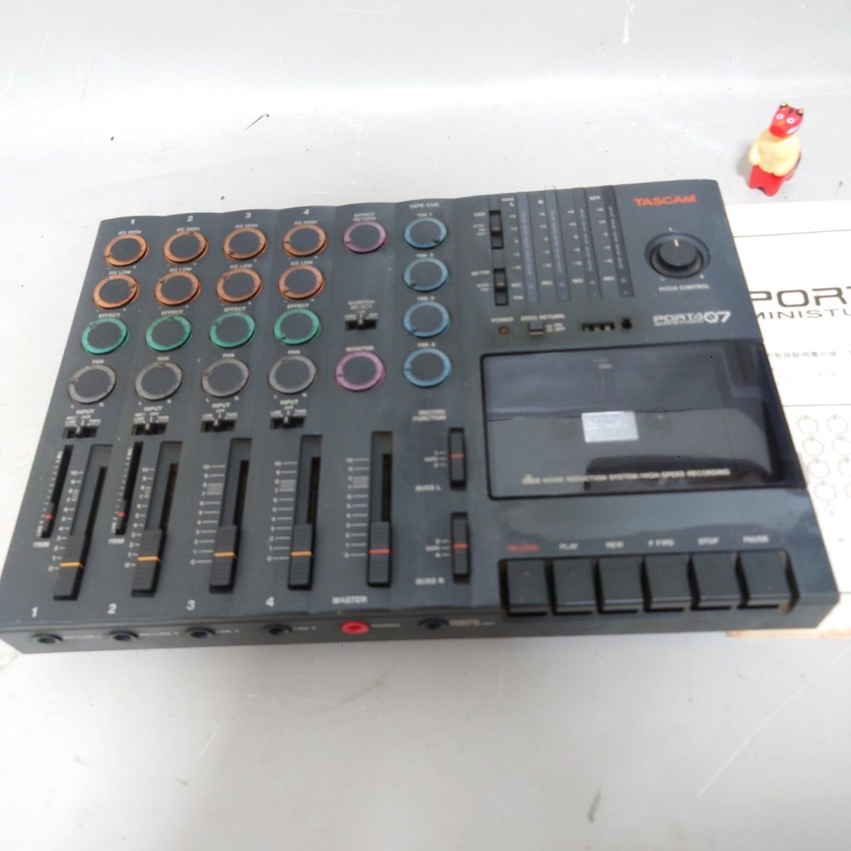 TASCAM PORTA 07 カセットMTR 動作品】TASCAM PORTA 07 カセットMTR 本体＋取扱説明書付き
