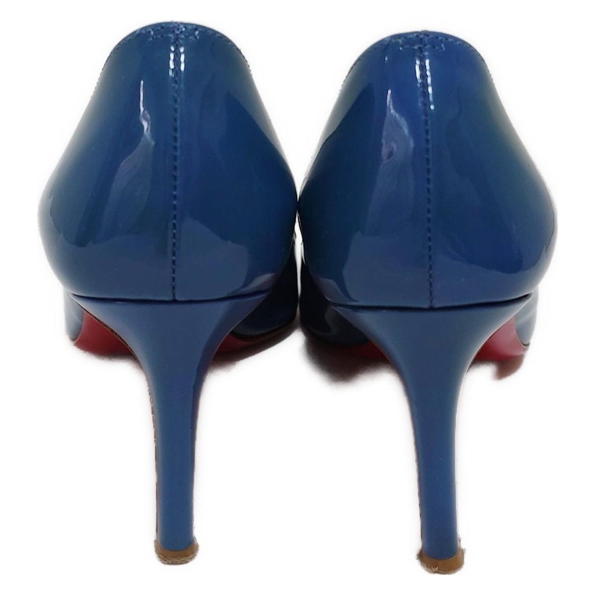 CHRISTIAN LOUBOUTIN クリスチャンルブタン パンプス 36 1|2 レディース - ブルーグレー レザー NICORILABO_COM