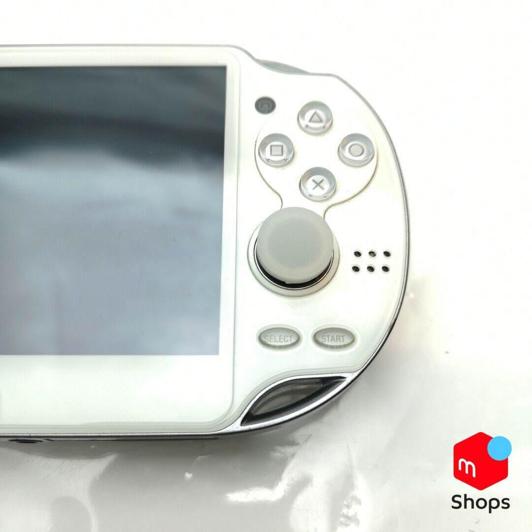 PlayStation Vita - PS vita  PCH-1000  クリスタルホワイト  ※傷あり PlayStation Vita Wi-Fiモデル PCH-1000ZA02 クリスタル