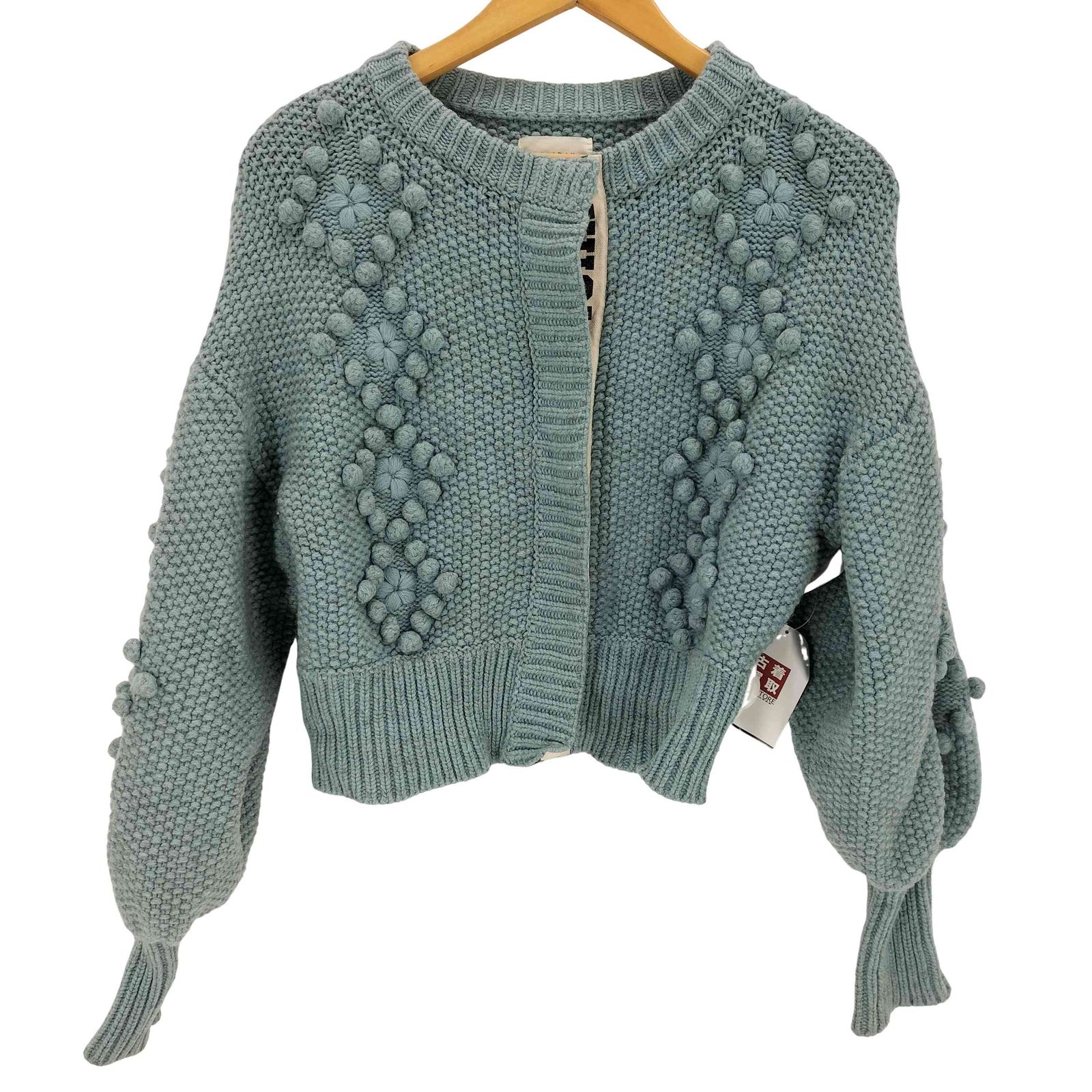 Andequal Sep. NEW COLLECTION. ⁡ FRINGE DESIGN GRITTER KNIT GRAY