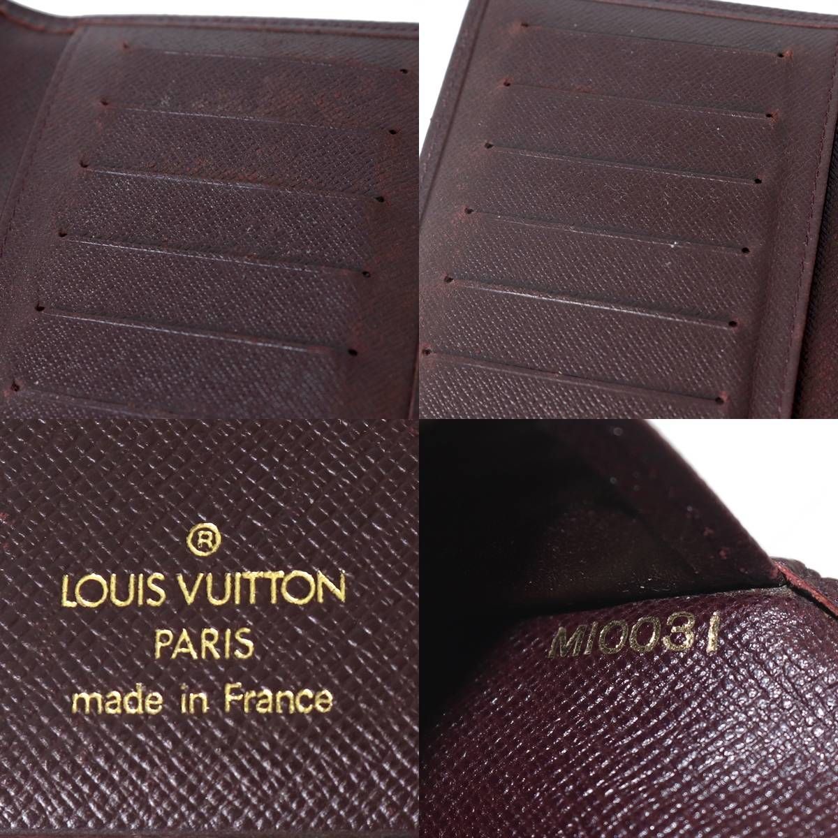LOUIS VUITTON/ルイヴィトン ポルト 14 カルトクレディ 二つ折り 長