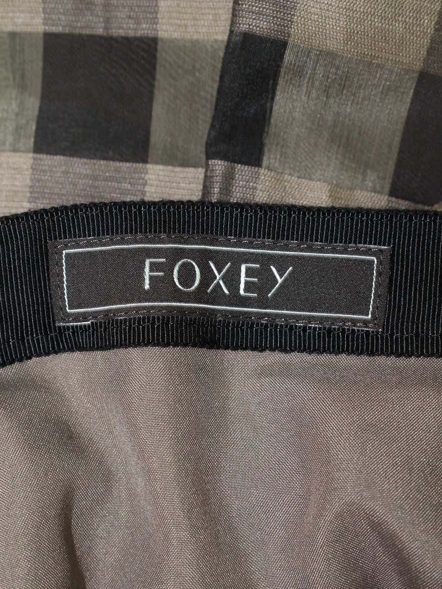 豊富な品揃え。 フォクシーブティック Skirt 39706 スカート 38 ベージュ ブロックチェック ITZEFYV9RACO
