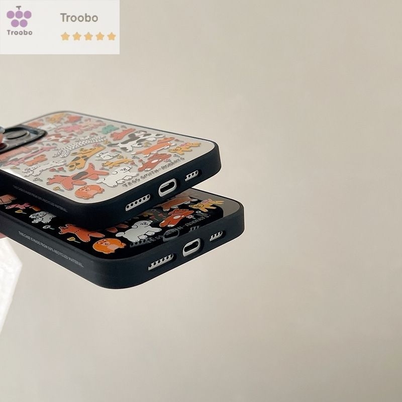 かわいい犬 iPhone 保護ケース CASETiFY きょうめんスマホケース