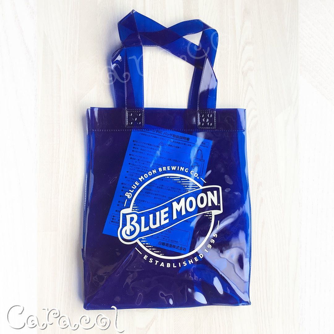 ブルームーン オリジナル クリアバッグ BLUE MOON ／ ノベルティグッズ