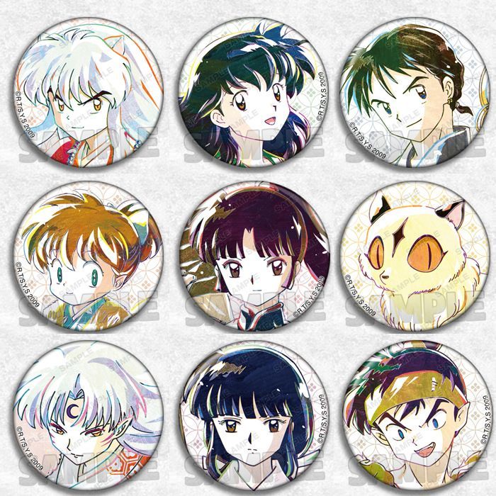 メルカリ最安！犬夜叉【中国限定　75mm缶バッジ　全9種セット】 犬夜叉 原作絵 珊瑚 缶バッジ - メルカリ