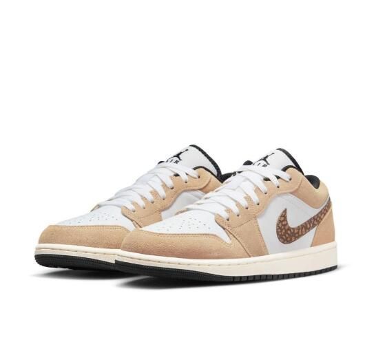 新品 NIKE ナイキ スニーカー [ナイキ] エア ジョーダン 1 ロー SE AIR JORDAN 1 LOW SE ヘンプ/ホワイト/ブラック/ライトブリティッシュタン DZ4130-201 メンズ レディース 男女兼用 並行輸入品