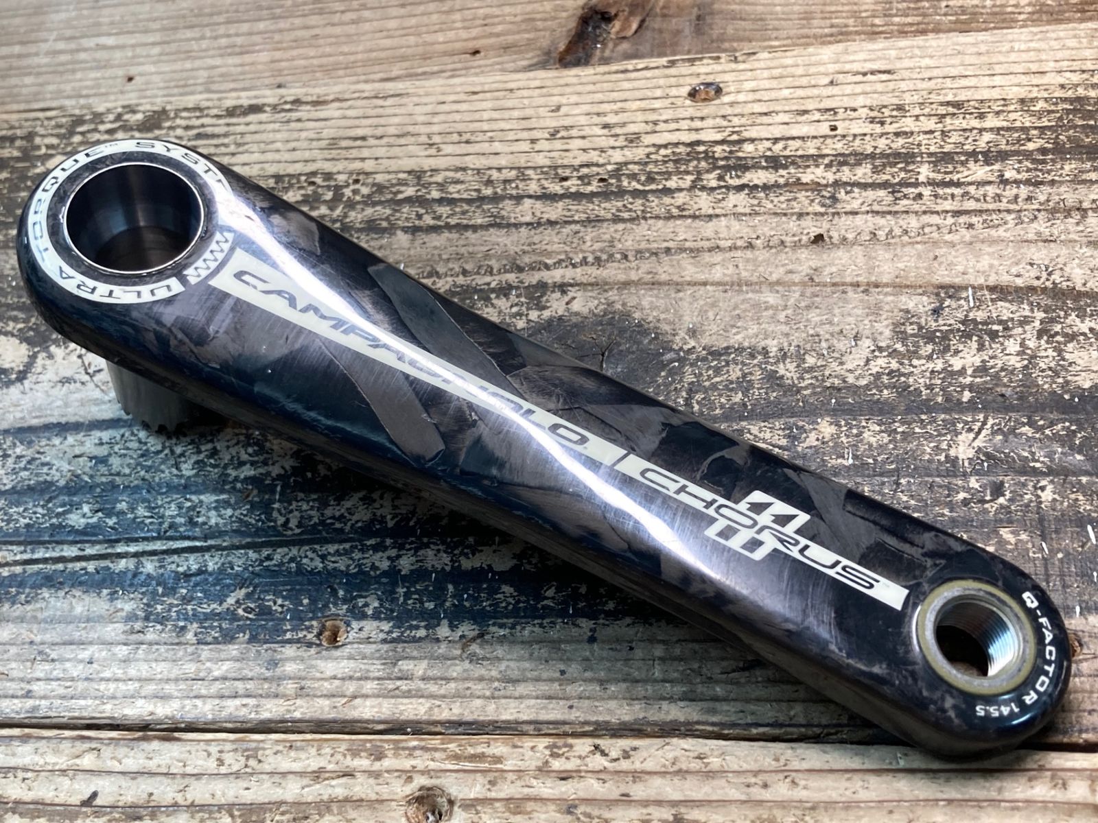 JG696 カンパニョーロ CAMPAGNOLO コーラス CHORUS クランクセット 50 34T 170mm 11S ULTRA TORQUE BRIGHTFACE_UK