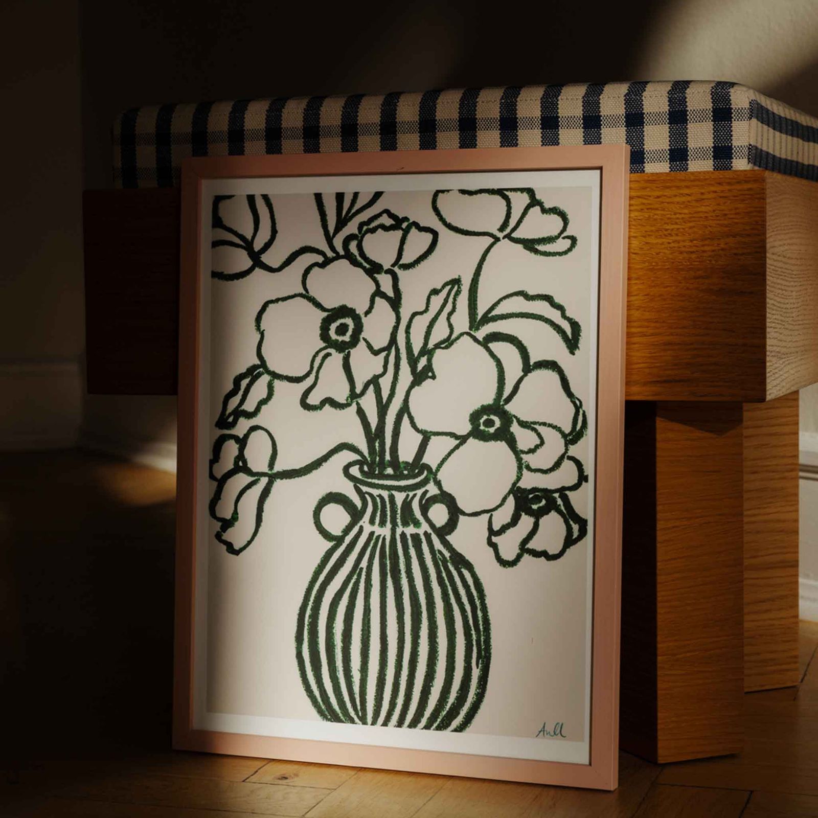 The Poster Club アートポスター 40×50cm Poppy Studies III ポスタークラブ 北欧雑貨 124x16989-40x50