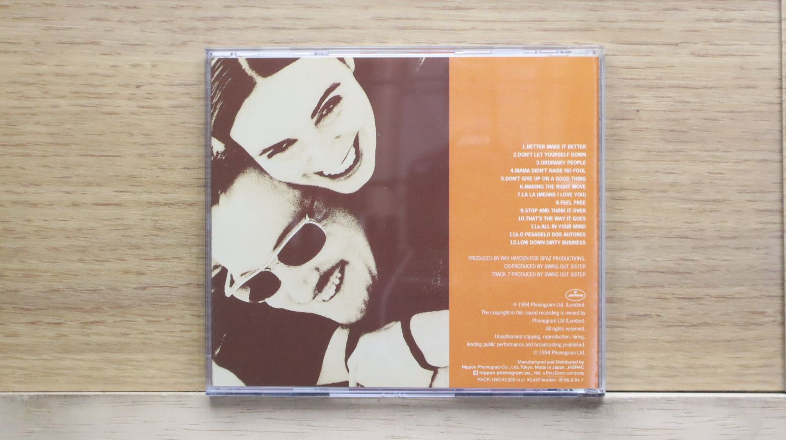 国内盤CD☆スイング・アウト・シスター/Swing Out Sister