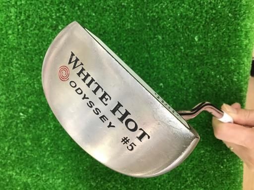 オデッセイ WHITE HOT 5 32インチ パター PT スチール フレックスその他 メンズ 男性用 右利き 右用 Cランク ゴルフクラブ