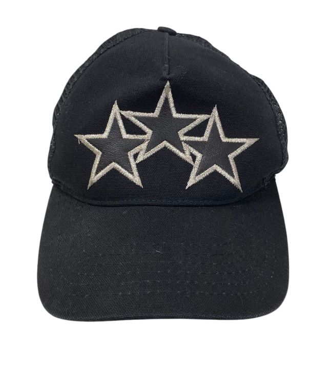アミリ AMIRI 3 STAR TRUCKER HAT メッシュキャップ 帽子 メンズ
