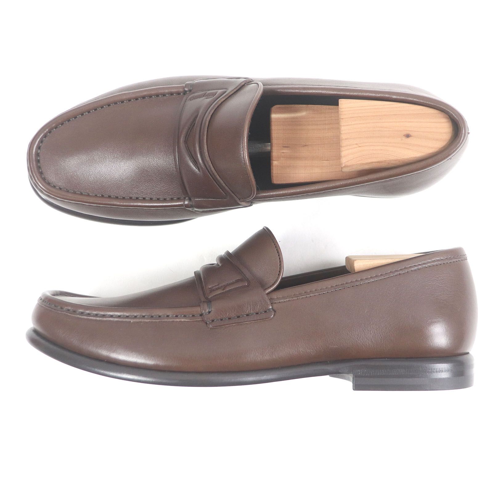 極美品□Salvatore Ferragamo サルヴァトーレフェラガモ レザー