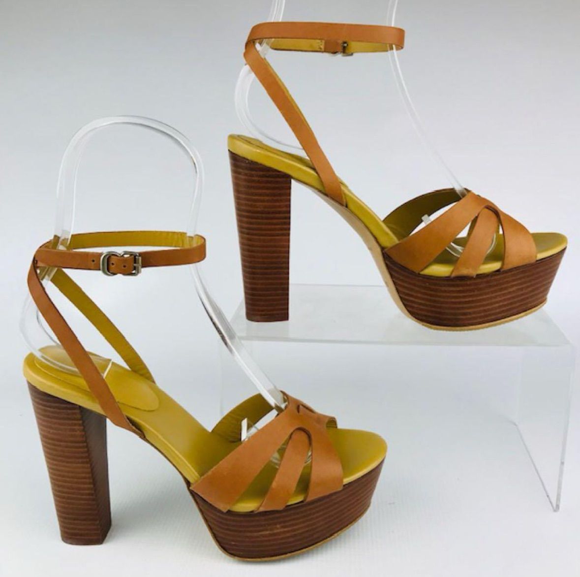 美品☆See By Chloe・シーバイクロエ レディース レザー クロス  