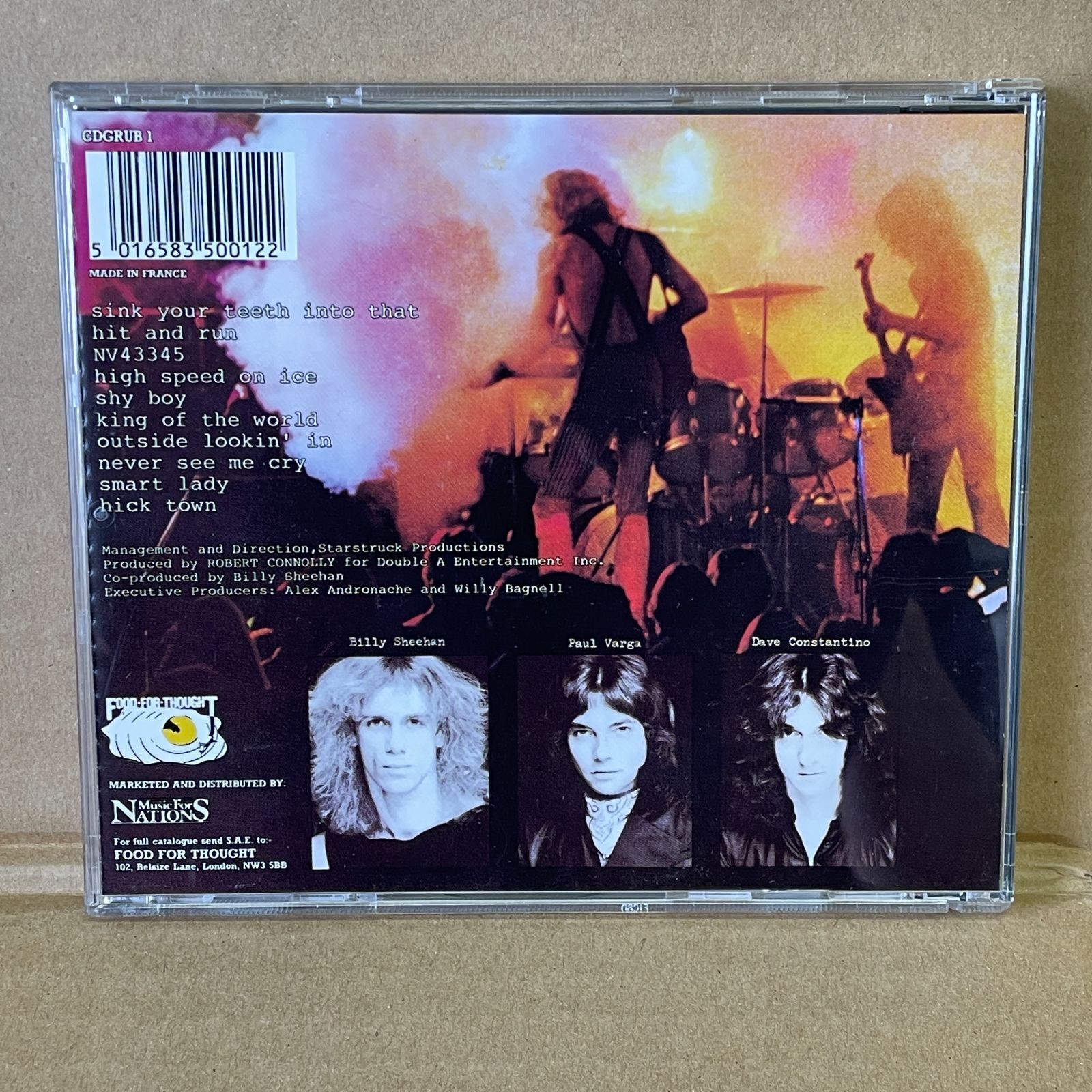 タラス TALAS 洋楽中古CD ビリーシーン sink your teeth into