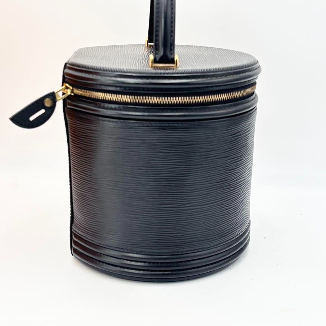 ルイヴィトン エピ カンヌ ノワール バニティバッグ 黒 LOUIS VUITTON ルイヴィトン カンヌ ハンドバッグ バニティ