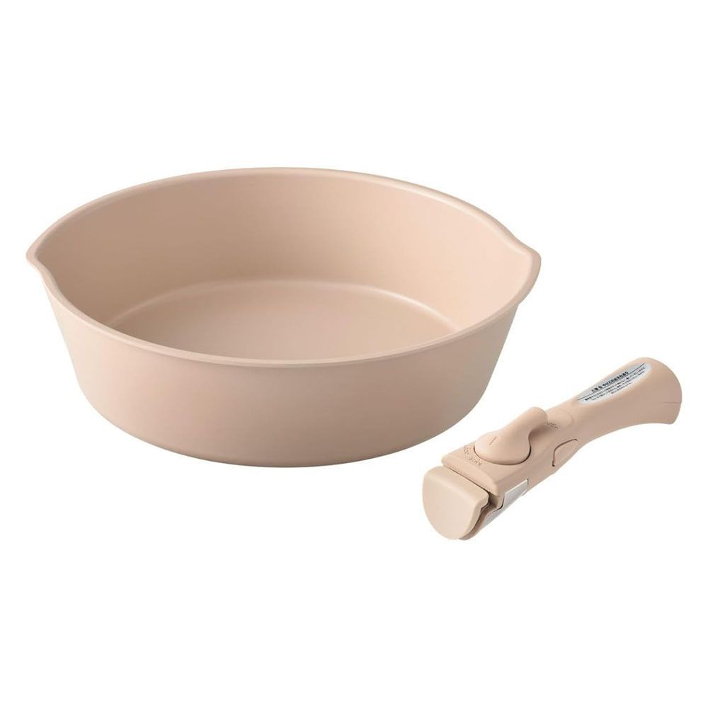 BRUNO フライパン6点セット　ピンク フライパン6点セット PBE+ギフトバッグ ピンクベージュの通販