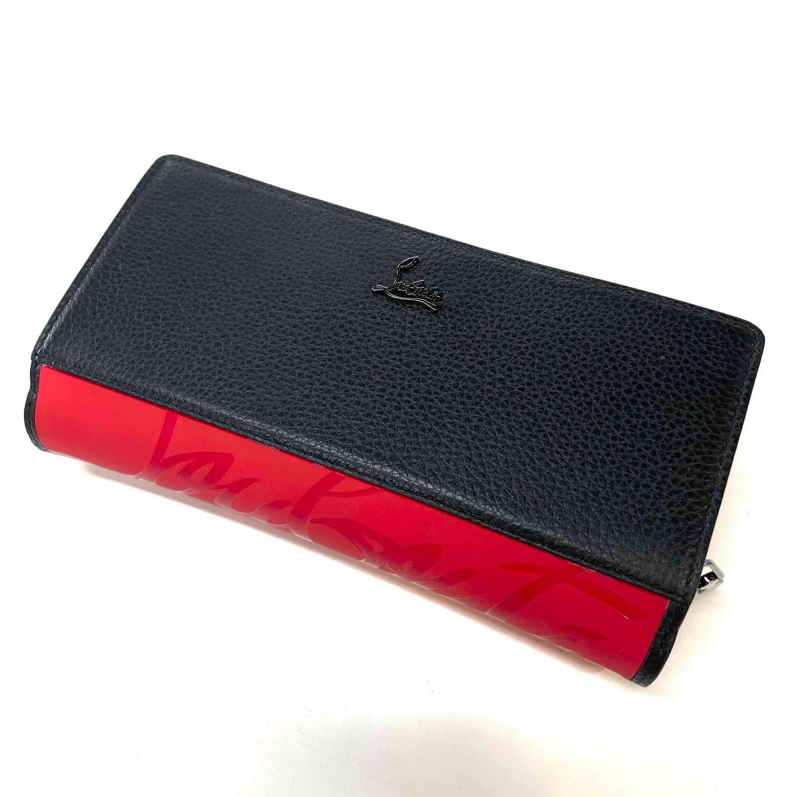 美品 Christian Louboutin クリスチャンルブタン PALOMA WALLET CALF 