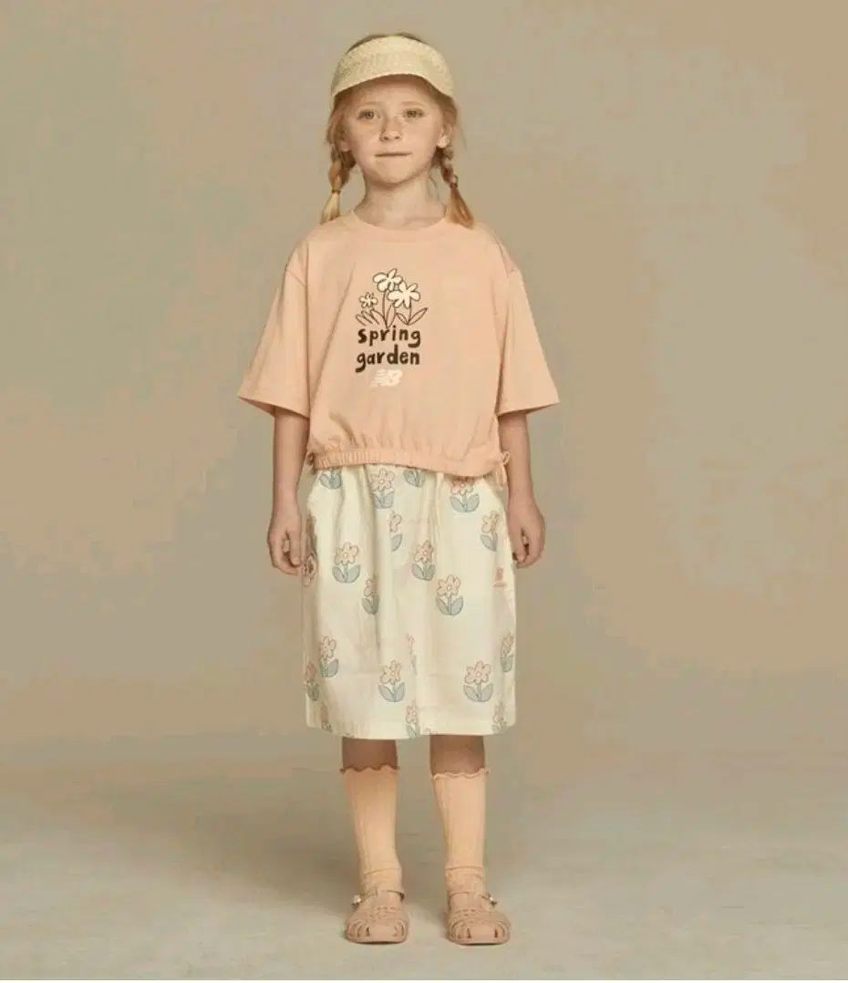 New Balance ニューバランス キッズ Tシャツ スカート セット 130 サイズ