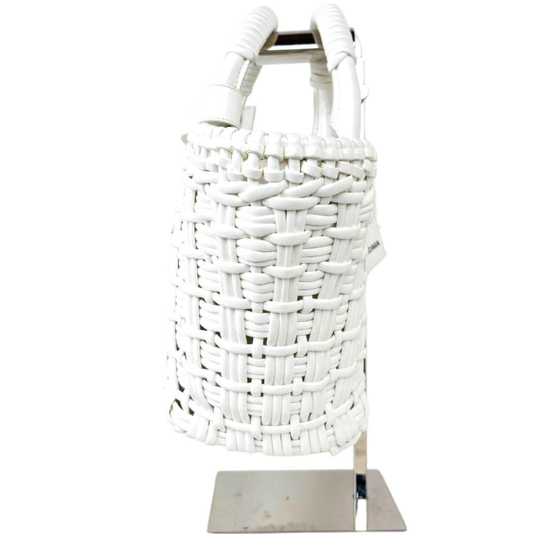 BALENCIAGA かごバッグ ホワイト BALENCIAGA バレンシアガ BISTRO XS